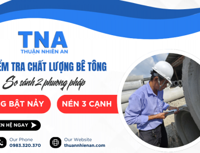 Kiểm tra chất lượng bê tông: So sánh 2 phương pháp súng bật nảy và nén 3 cạnh