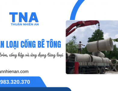 Phân loại cống bê tông: Cống tròn, cống hộp và ứng dụng từng loại