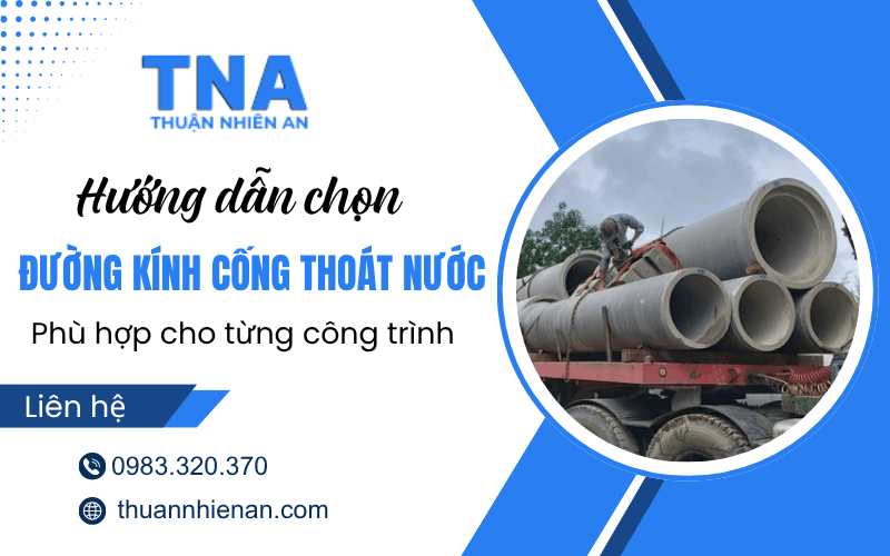 đường kính cống thoát nước