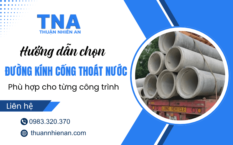đường kính cống thoát nước