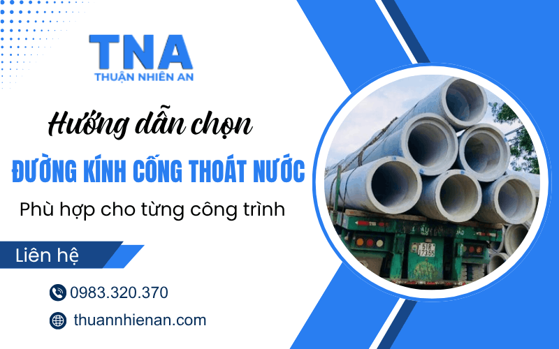 đường kính cống thoát nước