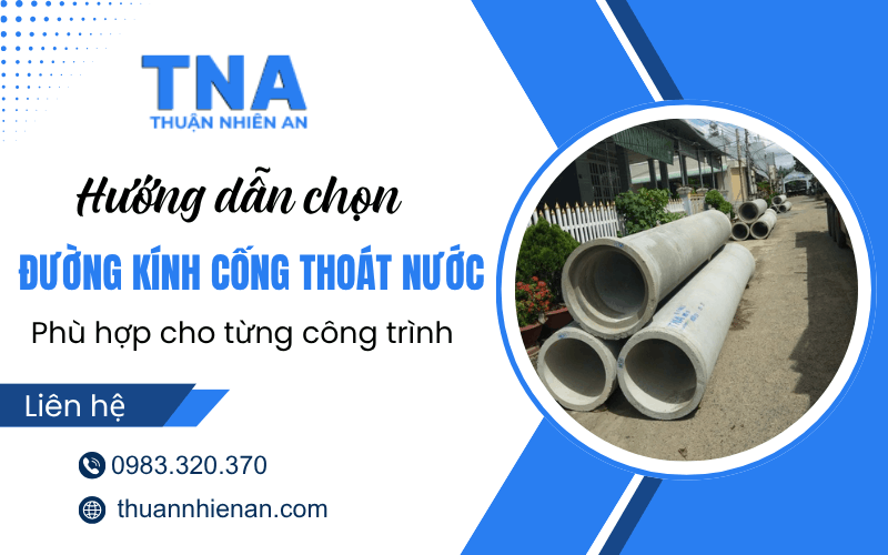 đường kính cống thoát nước